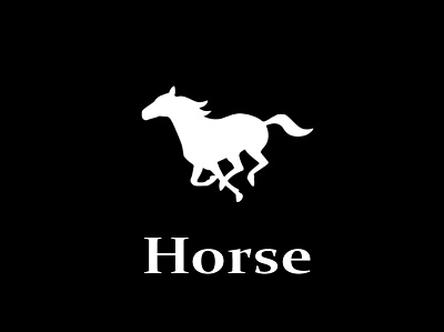 Horse Logo Design app branding design graphic design illustration logo typography ui ux vector