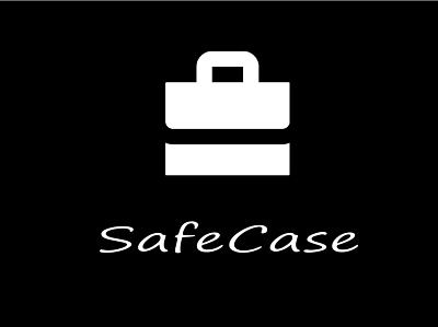 SafeCase Logo Design app branding design graphic design illustration logo typography ui ux vector