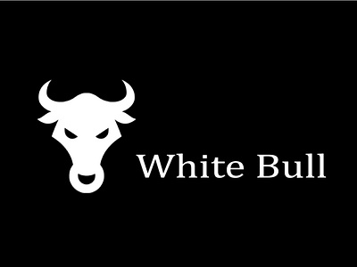 White Bull logo design