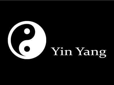 Yin Yang Logo Design app branding design graphic design illustration logo typography ui ux vector