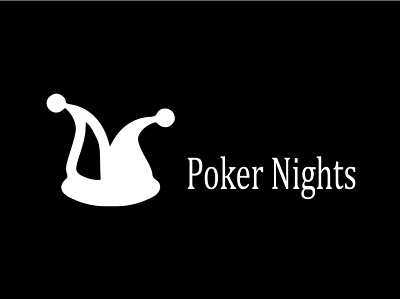 Poker Nights Logo Design app branding design graphic design illustration logo typography ui ux vector