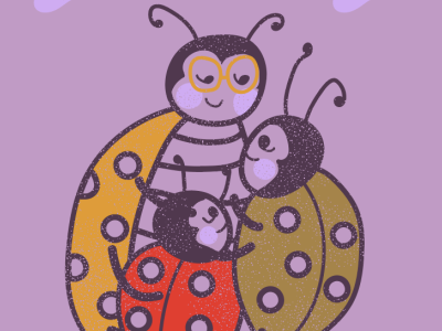 Snugglebugs children book illustration illustration