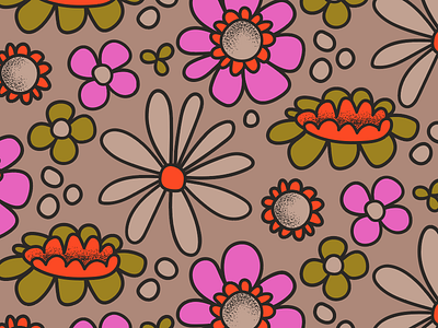 Retro Flowers