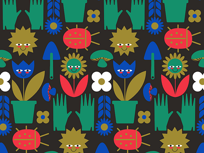 Happy Garden Pattern