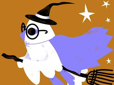 Birdsday No. 23 bird bird of prey birdsday children illustration halloween illustration owl project spooky witch