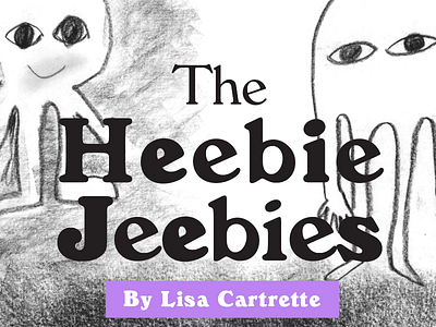 The Heebie Jeebies! book poem title page