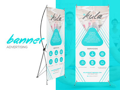 Banner - Kula advertising banner banner design brand branding design graphic graphic design logo vector