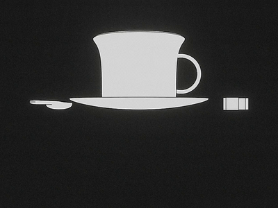 Cooooffffeeee, please! 3d animation blender breakfast coffee coffee cup illustration loop morning render sugar