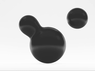 Blending ⚫️⚪️ 3d animation art blend blender blender3d illustration loop merging metaball movement organic render