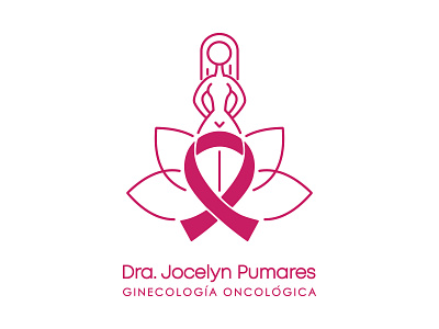 Gynecologist Oncologist brand branding gynecologist gynecology hospital logo medical oncologyst