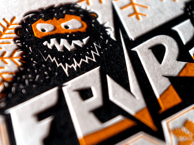 Fevrier05 calendar february lettrepress monster yeti