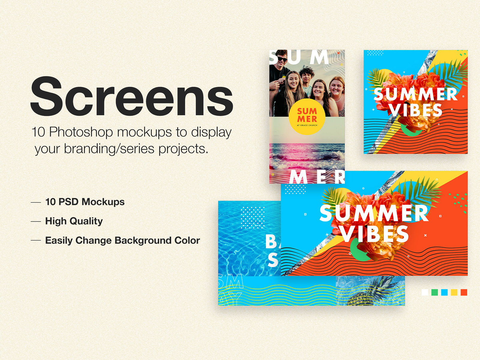 Download Screens 10 Photoshop Mockups For Your Branding Series Projects By Michael Khamo Design On Dribbble Yellowimages Mockups