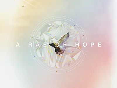 A Rae of Hope - Album Cover Art adobe photoshop album album art album cover album cover design albumcover albumcoverart church concept art concept design graphicdesign photoshop typography