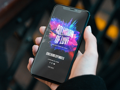 Collision of Love - Series Mobile Mockup