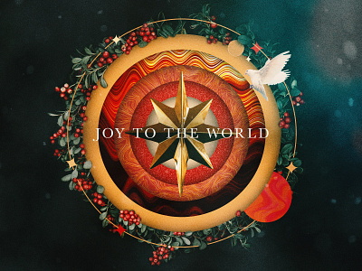 JOY TO THE WORLD adobe photoshop christmas church design church marketing concept art concept design design graphicdesign photoshop social media design typography