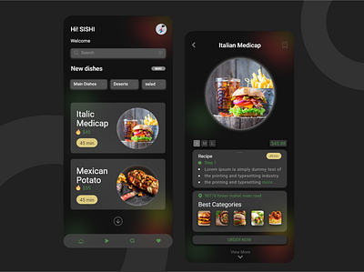 Food Delivery App app app design banner graphics design instragram post logo social media social media banner ux