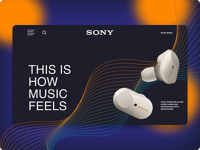 Sony music concept