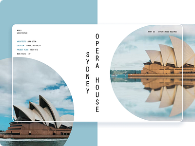 Sydney Opera House design ui