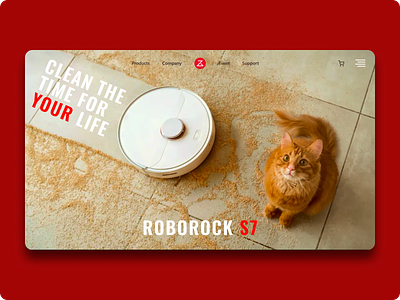 Roborock S7 branding design graphic design logo typography ui