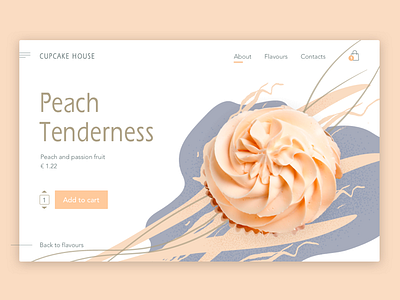 Cupcake Web UI - Peach Tenderness