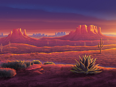 Santa Fe arizona cactus camping desert new mexico santa fe stars sunset twilight warm western