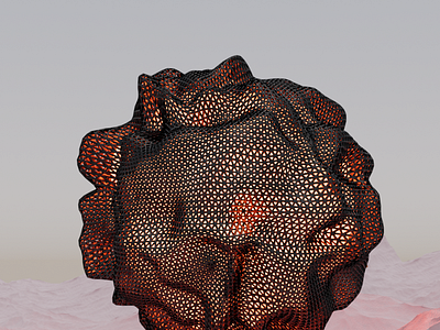 Tumbleweed 3d 3dart abstract abstractart art blender blender3d graphic design