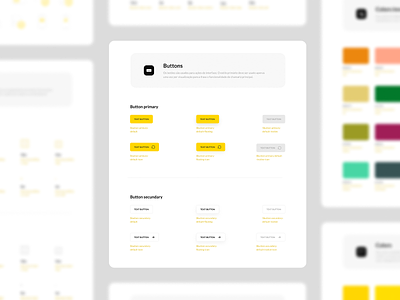 Design System "Basic Components Buttons" basic components buttons design system dsm tokens ui