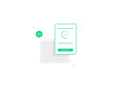 Card System design icon illustration interface line ui vector