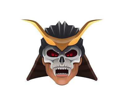 Mortal Kombat - Shao Kahn art character design fanart gradient hero illustration illustrator mortalkombat vector