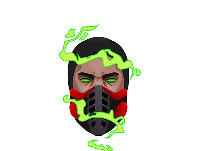 Mortal Kombat - Ermac art character design fanart game hero illustration illustrator mortalkombat vector