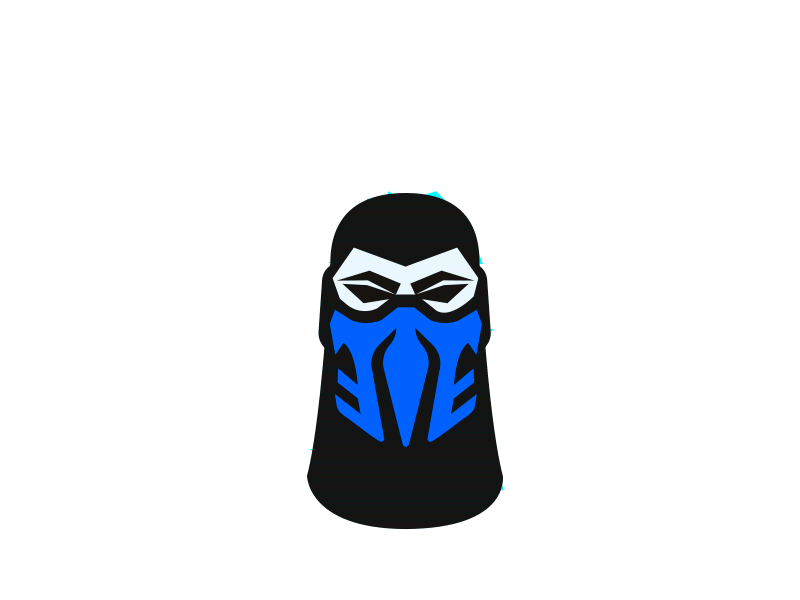 Mortal Combat -Sub Zero aftereffects animation art character design fanart hero illustration illustrator mortalkombat motion design subzero vector