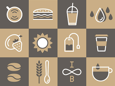 Coffee Icons coffee icons line