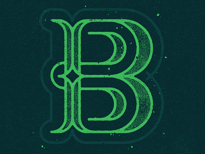 B b typography