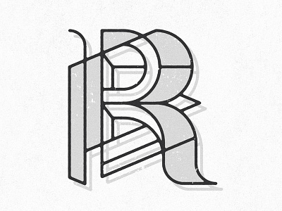 R r typography