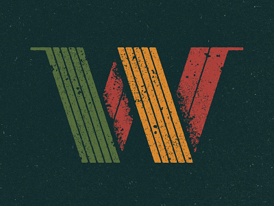 W typography w