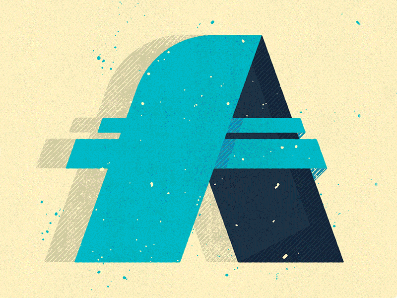 ABC's alphabet typography