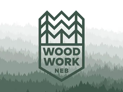 Woodwork Ultimate frisbee logo ultimate