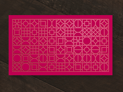 Letterpress Pattern busines card letterpress pattern