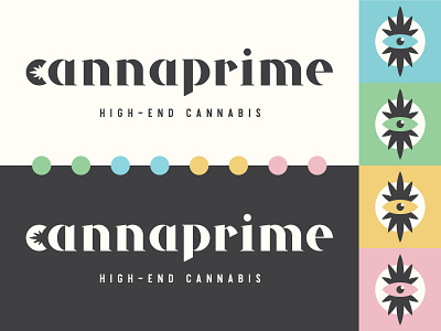 Cannabis Identity cannabis identity typography