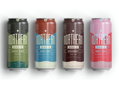 Northern Brewing 3 beer branding packaging