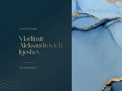 Cover for the art exhibition website