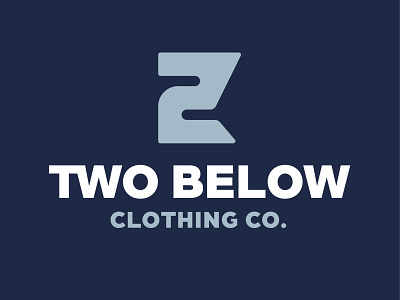 2 Below Logo 2 apparel blue clothing cold logo minnesota state two