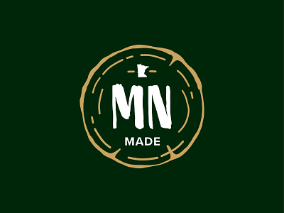 Minnesota Rings badge clothing clothing brand illustration rings trees