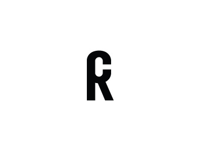 RC c logo monogram r typography