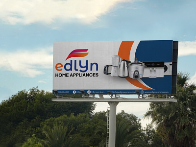 Banner Designed For Edlyn Home Appliances app branding design icon illustration logo typography ui ux vector
