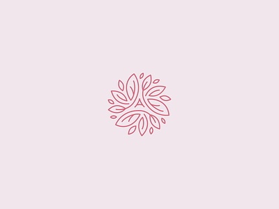 Alice England logo beauty beauty logo flower leaf line linear logodesign minimal natural vector