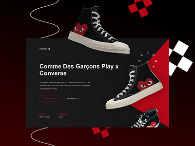 Sneaker home screen design design graphic design ui ux