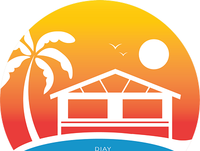 Resort Logo design graphic design illustration logo