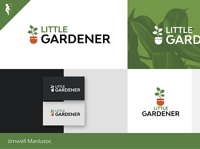 Commissioned Logo | Little Gardener's Logo design graphic design illustration logo