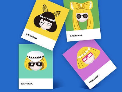 Ladygaga Card